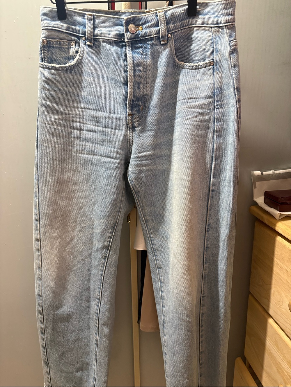 Madewell Light Blue Denim Jeans - Straight Silhouette